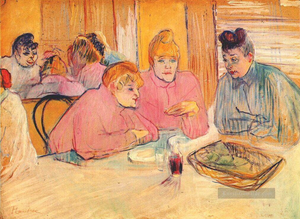 Prostituierten um einen Tisch Toulouse Lautrec Henri de Ölgemälde